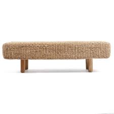 WATER HYACINTH BENCH | NATURAL - Green Design Gallery