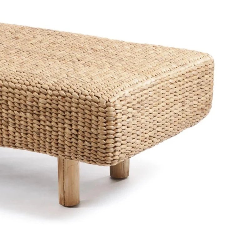 WATER HYACINTH BENCH | NATURAL - Green Design Gallery