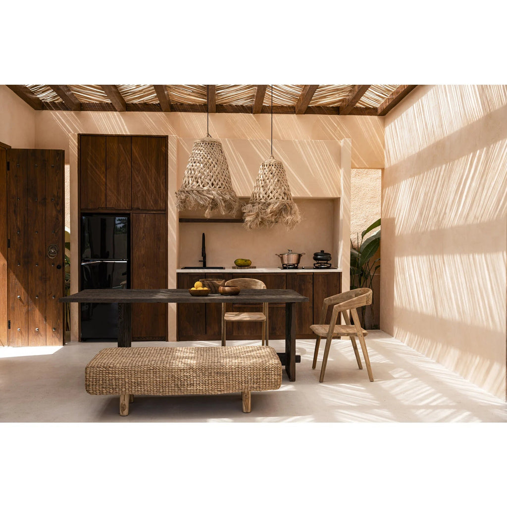 WATER HYACINTH BENCH | NATURAL - Green Design Gallery