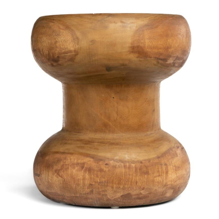 WAYRA SIDE TABLE + STOOL | NATURAL - Green Design Gallery