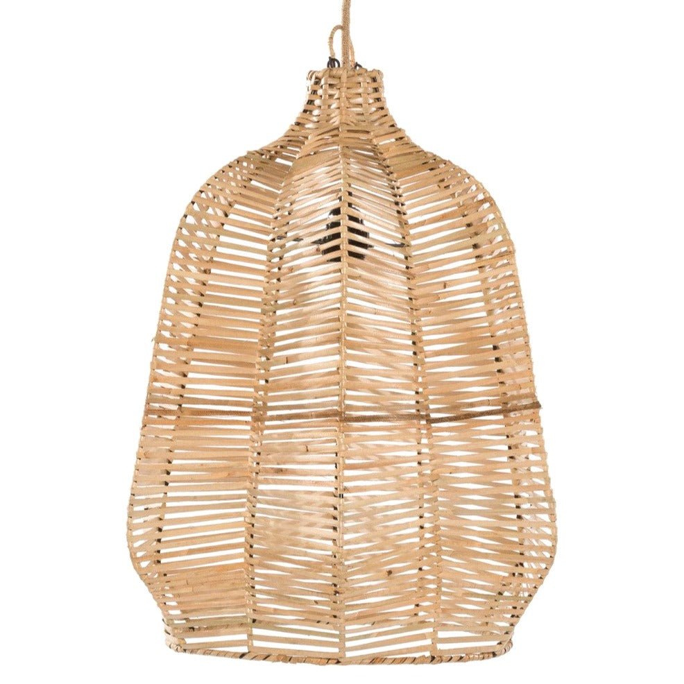 WAZA PENDANT / NATURAL RATTAN - Green Design Gallery