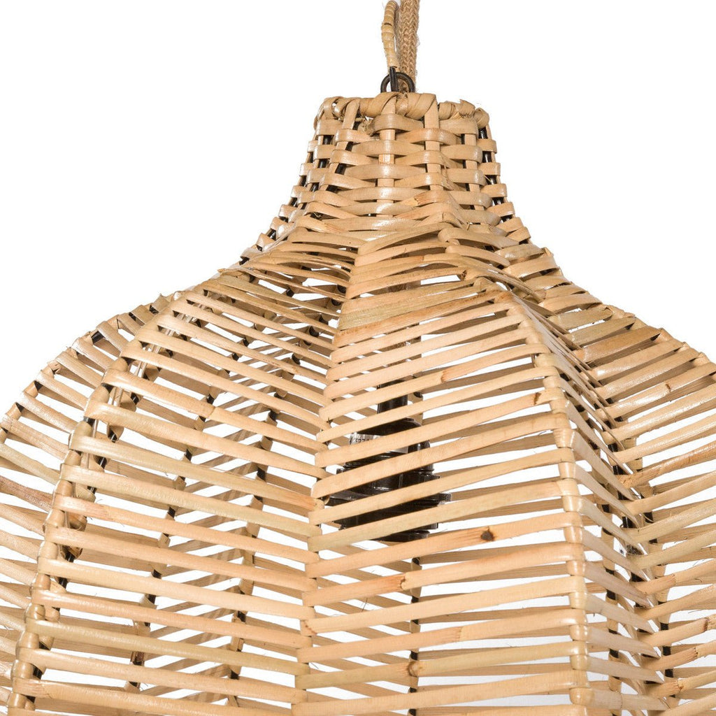 WAZA PENDANT / NATURAL RATTAN - Green Design Gallery