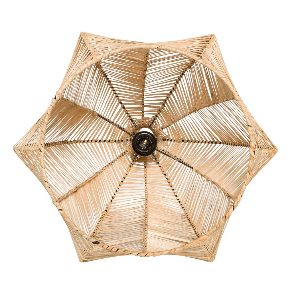 WAZA PENDANT / NATURAL RATTAN - Green Design Gallery