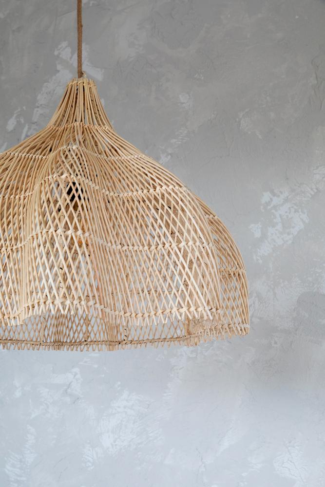 WHIPPED PENDANT SHADE | NATURAL - Green Design Gallery