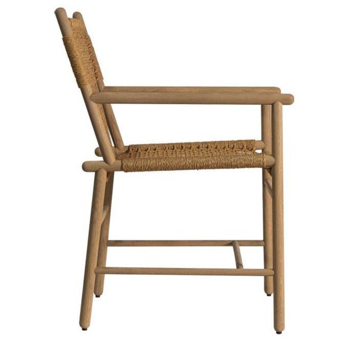 WIEV ARMCHAIR | NATURAL CORD + OAK - Green Design Gallery
