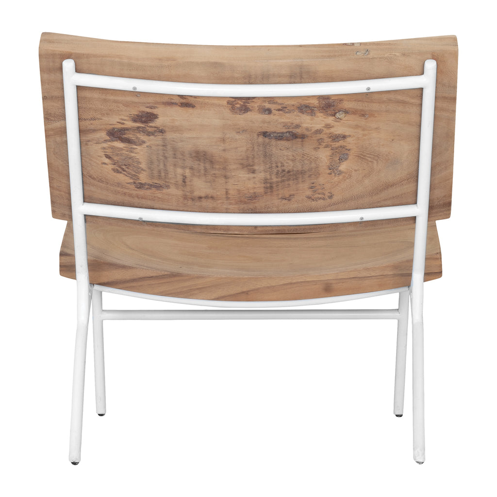 WILDERNESS OCCASIONAL CHAIR / NATURAL + WHITE - Green Design Gallery