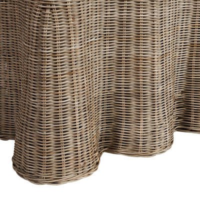 WILLOW SIDE TABLE | NATURAL RATTAN - Green Design Gallery