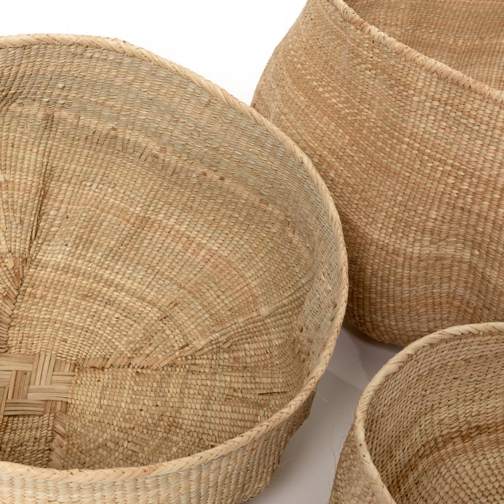WONKY BASKETS | FAIR TRADE | NATURAL | 3 SIZES - Green Design Gallery