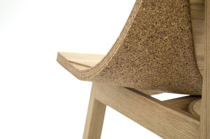 Woork (Wood + Cork) Chair - Green Design Gallery