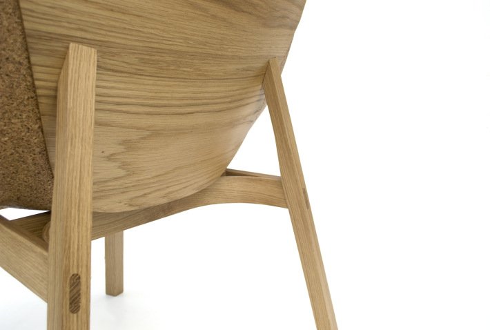 Woork (Wood + Cork) Chair - Green Design Gallery