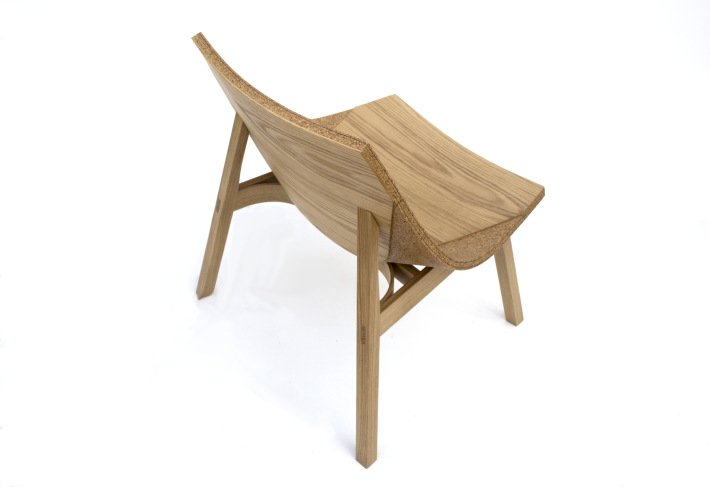 Woork (Wood + Cork) Chair - Green Design Gallery