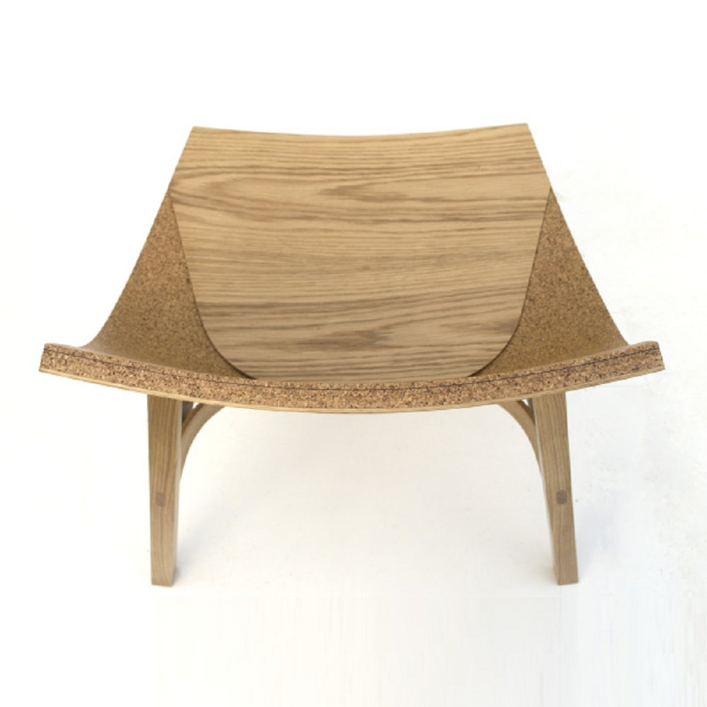 Woork (Wood + Cork) Chair - Green Design Gallery