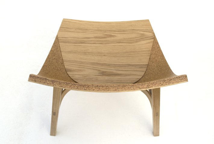 Woork (Wood + Cork) Chair - Green Design Gallery