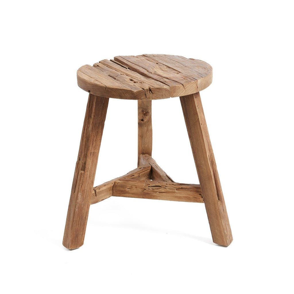YATAI STOOL +SIDE TABLE | RECLAIMED TEAK | IN-OUTDOORS | 3 SIZES - Green Design Gallery