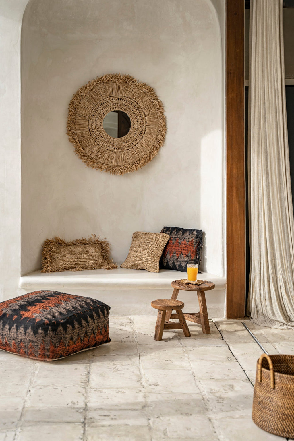 YATAI STOOL +SIDE TABLE | RECLAIMED TEAK | IN-OUTDOORS | 3 SIZES - Green Design Gallery