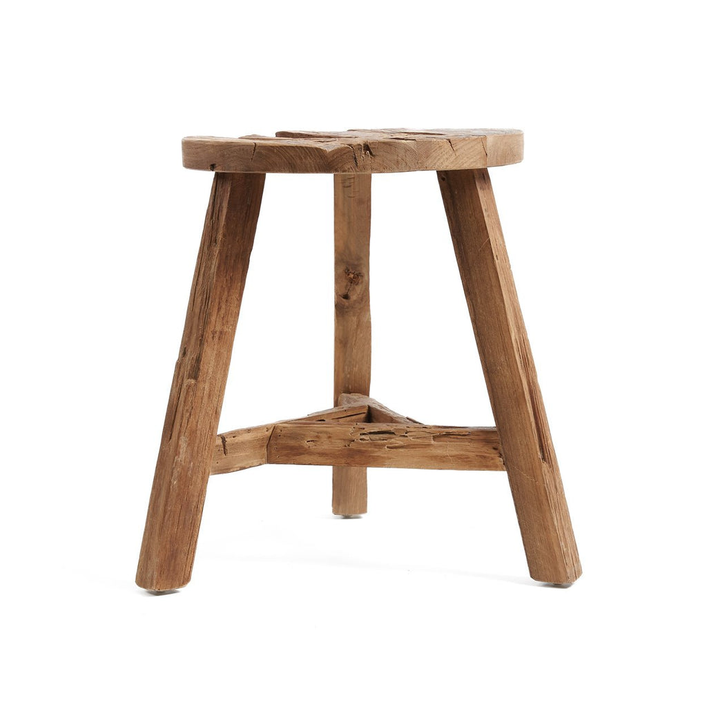 YATAI STOOL +SIDE TABLE | RECLAIMED TEAK | IN-OUTDOORS | 3 SIZES - Green Design Gallery