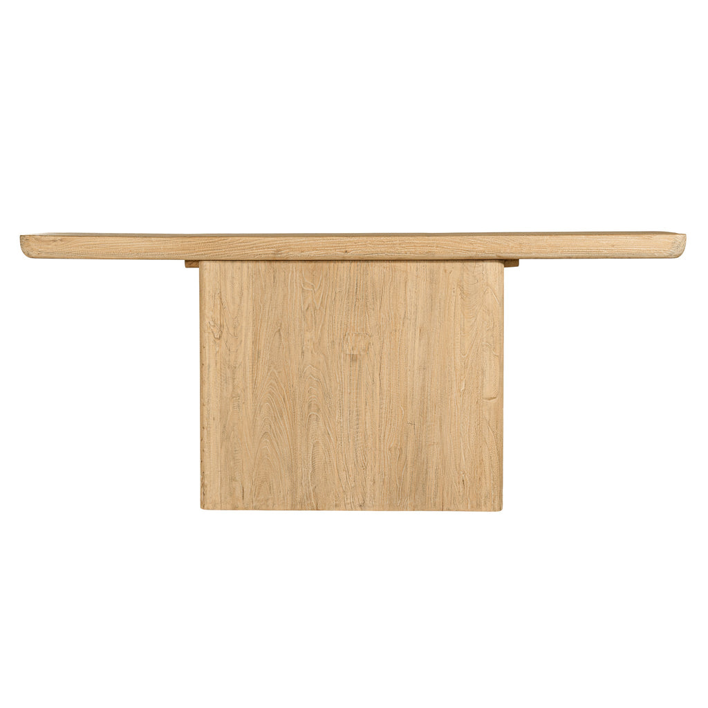 ZAMA CONSOLE TABLE | RECLAIMED ELM | NATURAL - Green Design Gallery
